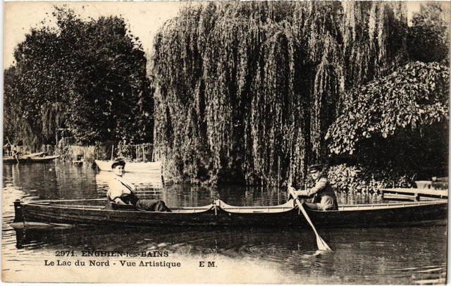 CPA Enghien les Bains Le Lac du Nord, Vue Artistique FRANCE (1308542)
