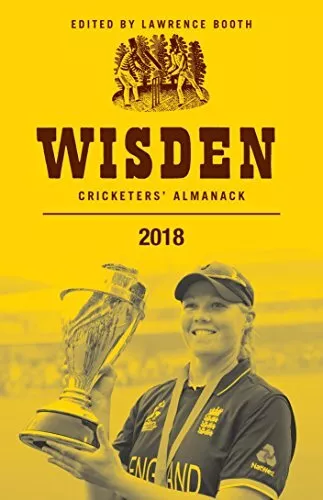 Wisden Cricketers' Almanack 2018 by Lawrence Booth Book The Cheap Fast Free Post