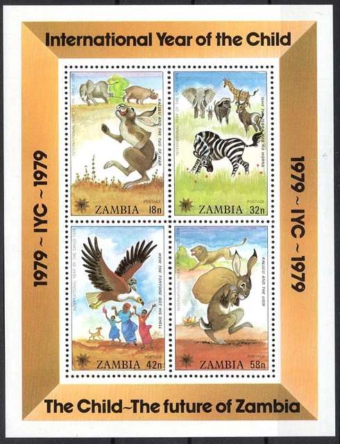 Sambia: Internationales Jahr des Kindes 1979 postfrisch **
