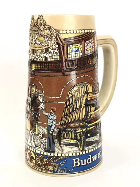 1987 Budweiser National Historical Landmark Series B Clydesdale Stables Stein