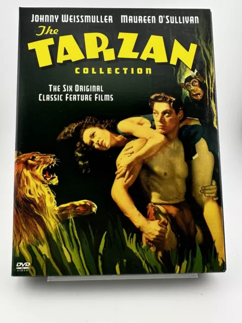 The Tarzan Collection Starring Johnny Weissmuller (DVD, 2004, 4-Disc Set)