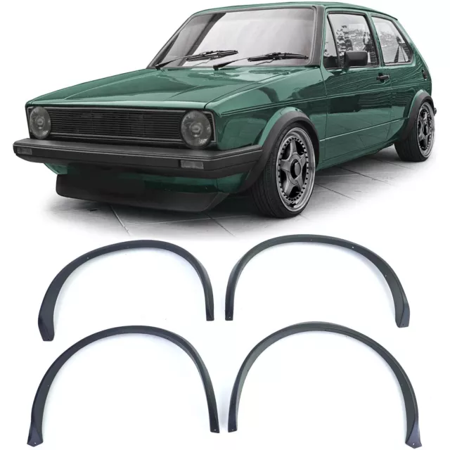 Radlauf Kotflügel Verbreiterung BREITE VERSION für VW Golf 1 74-83