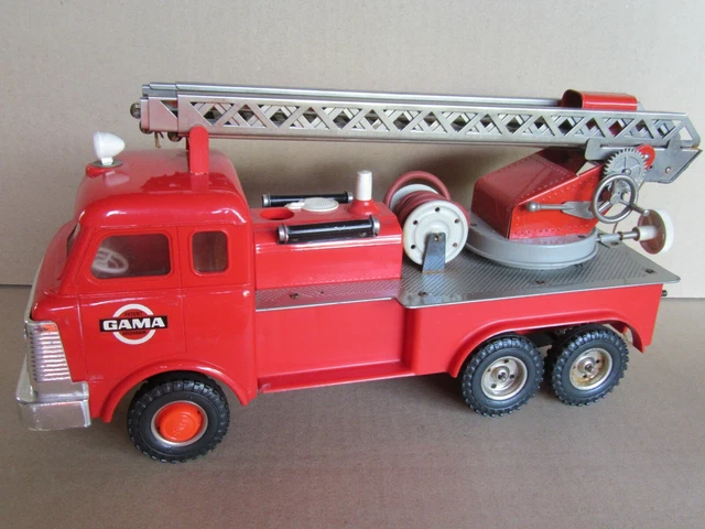 CAMION DE POMPIER Filoguidé JOUSTRA an 70's, 80's (vintage) EUR 15,00