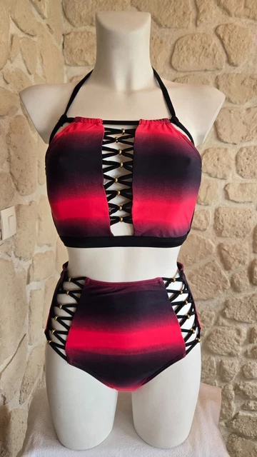 Maillot De Bain Bustier Bleu Dorothée Goroneskoul – Taille 38 (2) – Neuf Avec étiquettes