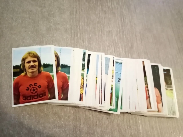 12 Vignettes Ageducatif 1975/76 - Équipe De Valenciennes - Vintage - Non Panini