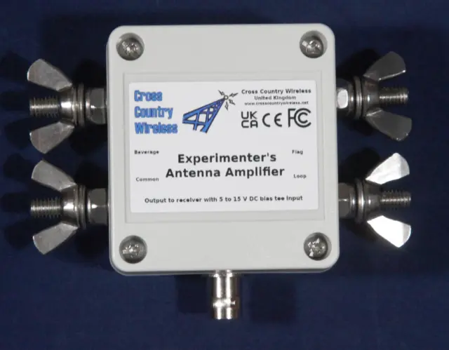 Amplificador de antena para experimentador inalámbrico Cross Country