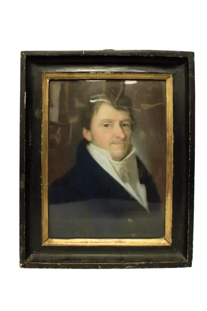 PORTRAIT OF COUNT CHATILLON DU MOLAR / 800 PASTEL PAINTING /cod. 21835