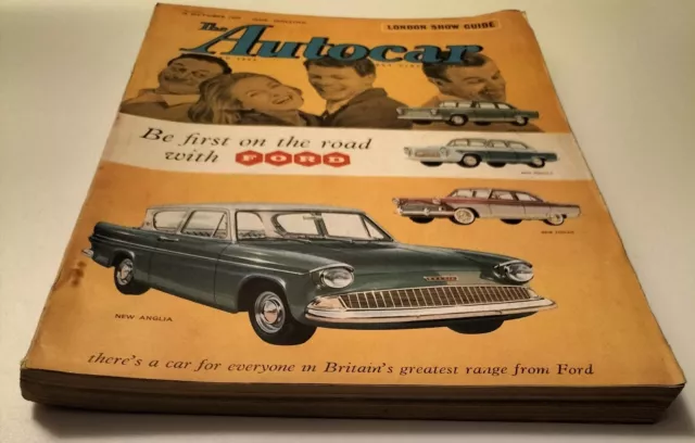 The Autocar The London Show Guide October 1959 Paperback 3