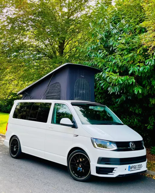 2016 Vw Transporter T6 Campervan 4 Berth Pop Top Camper Van Day T5 Euro 6 Ulez!