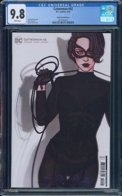 Catwoman #42 CGC 9.8 White Pages Jenny Frison Variant DC Comics 2022