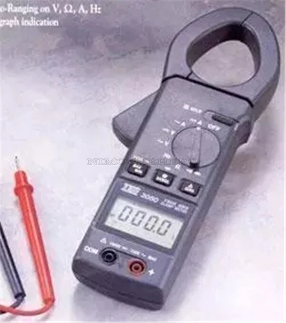 TES-3050 TRMS AC/DC Clamp Meter Peak Hold Measurement ns EUR 338,34 ...