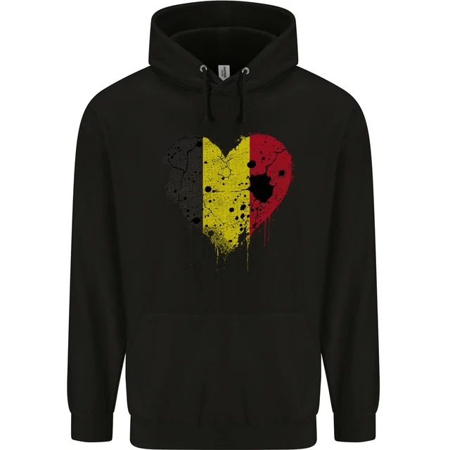 Hoodie Pour Hommes Mothman 80% Coton Violet