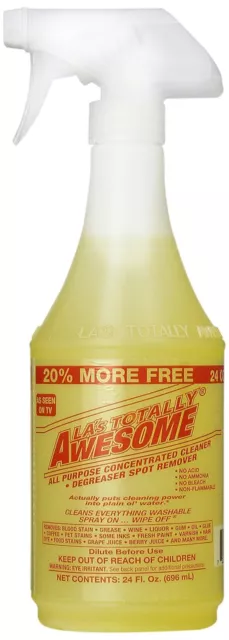 LA's Totally Awesome All-Purpose Concentrated Cleaner - 24oz Degreaser Non Toxic