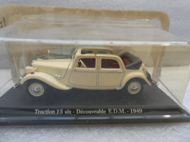 Ixo ? Pour Presse Citroen Traction 15 Six Edm Decouvrable Neuf En Blister Ouvert