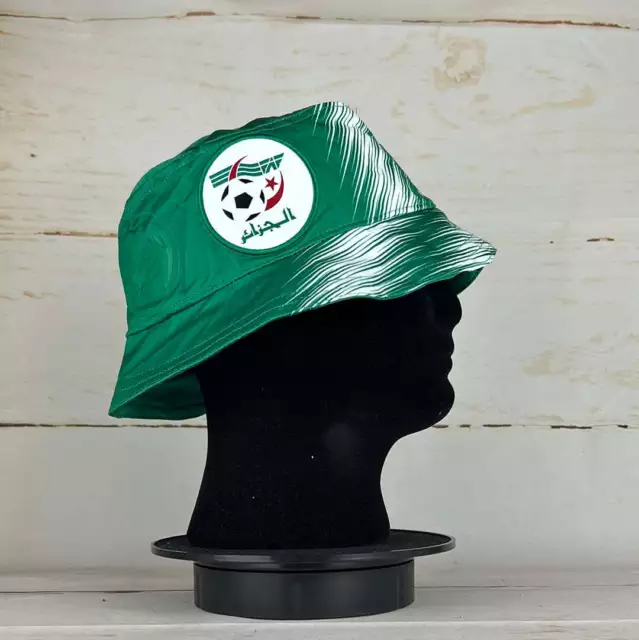 Algeria 2022 Upcycled Home Shirt Bucket Hat