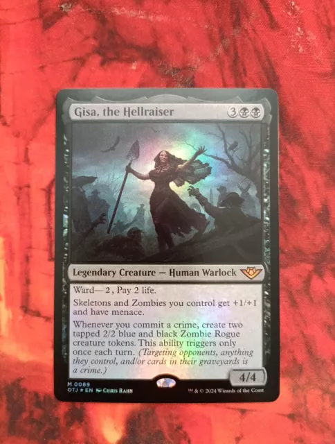 Gisa, the Hellraiser FOIL - Outlaws of Thunder Junction (MTG)