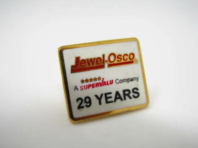 Jewel Osco Supervalu Company Pin 29 Years High Quality