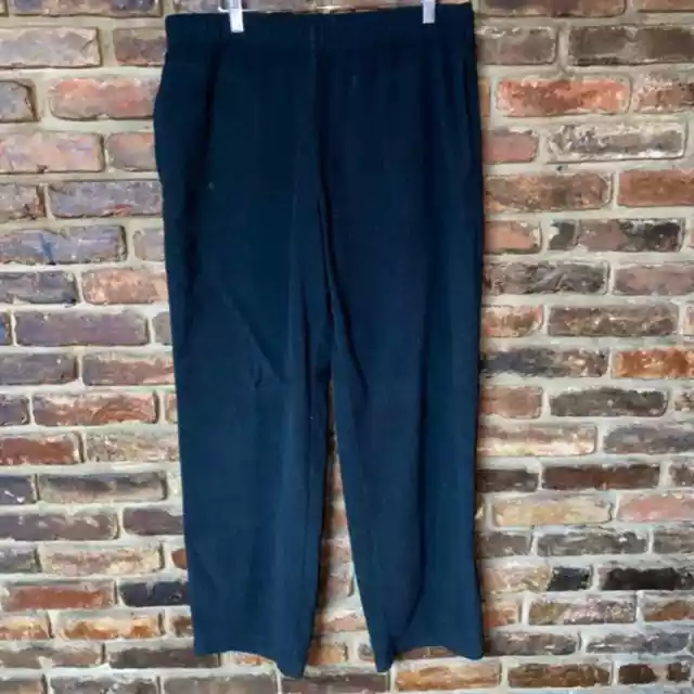 COLUMBIA BLACK FLEECE Pull-On Elastic Waist Sweatpants Men's Size Large ...