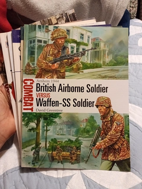 British Airborne Soldier vs. Waffen-SS Soldier Osprey Combat 42 Pre-owned