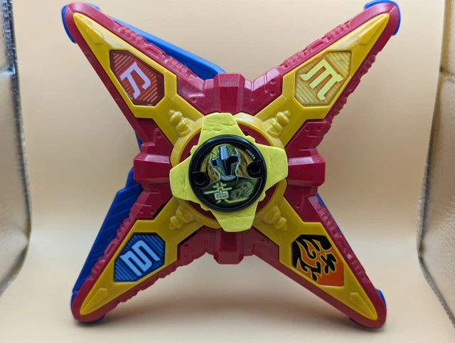 POWER RANGERS NINJA Steel Deluxe Red Star Battle Morpher Red £23.00 ...