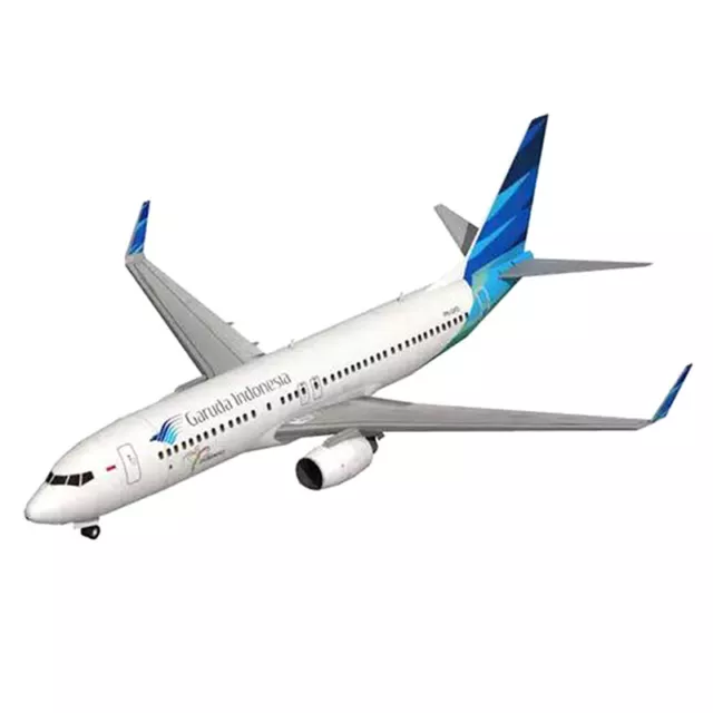 1:100 Boeing 737-800 Aircraft Airlines modello di carta 3D fai da te fatto a mano in GF