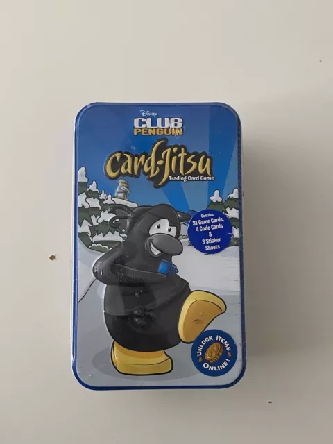 Club Penguin Card-Jitsu Water Series 4 Tin Set [Blue] 