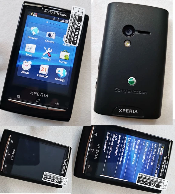 E10  Sony Ericsson Xperia X10 mini E10i - Black (Unlocked) Smartphone