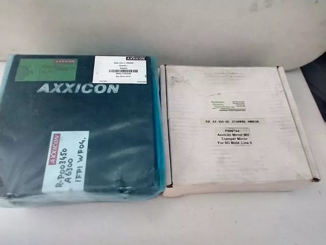 AXXICON mold DVD replication. 2 mould halves. ST SD mirror. Refurbished