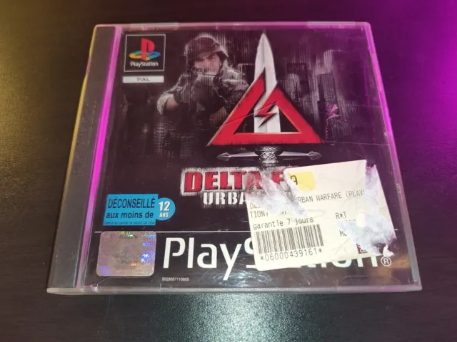 Delta Force  Playstation 1 PS1 PAL no platinium Sans notice