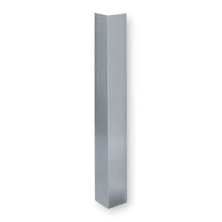 Rockwood 290.32D 3" X 3" X 48 Corner Guard,3 X 48 In,Adhesive,Satin Ss
