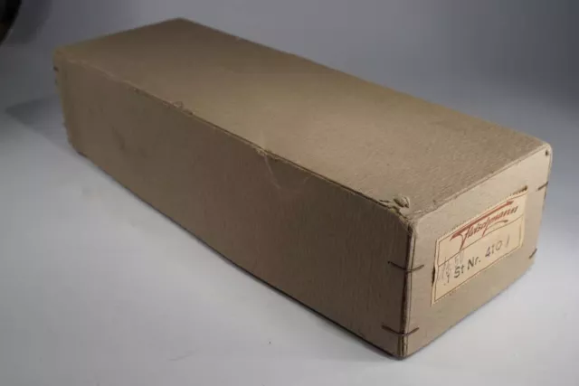 1950er Jahre originale Box für Fleischmann Nr. 410 J Personenwagen  - Box Only !