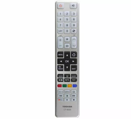 GENUINE Toshiba CT-8035 TV Remote Control For 32W3451DB, 32D3453DB