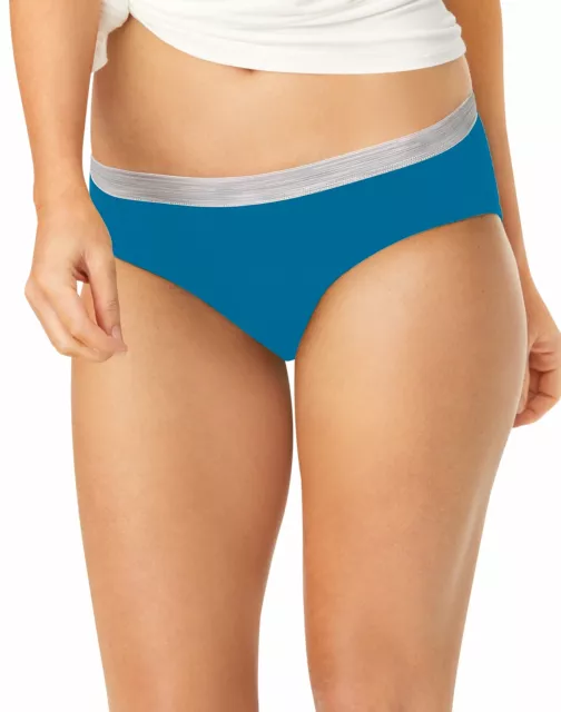 Hanes Women's 6 Pack Ultimate Cotton Comfort Ultra Soft Brief