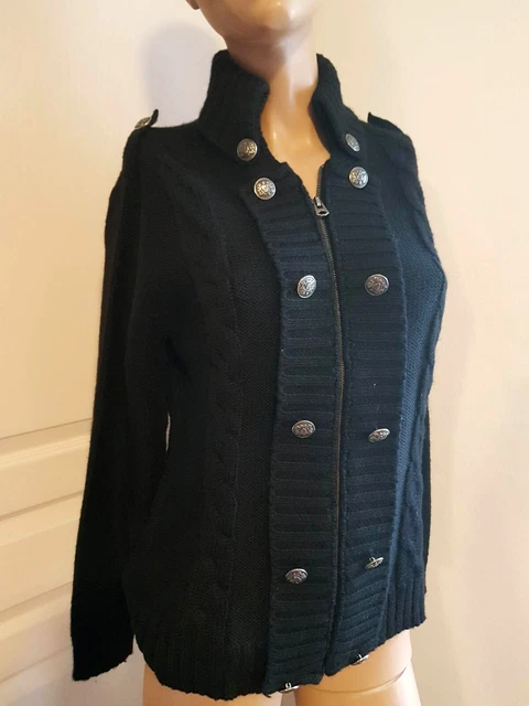 Gilet Femme Vert Kaki Taille S (36-38) - Marque Ici Et Maintenant, Occasion Excellent état