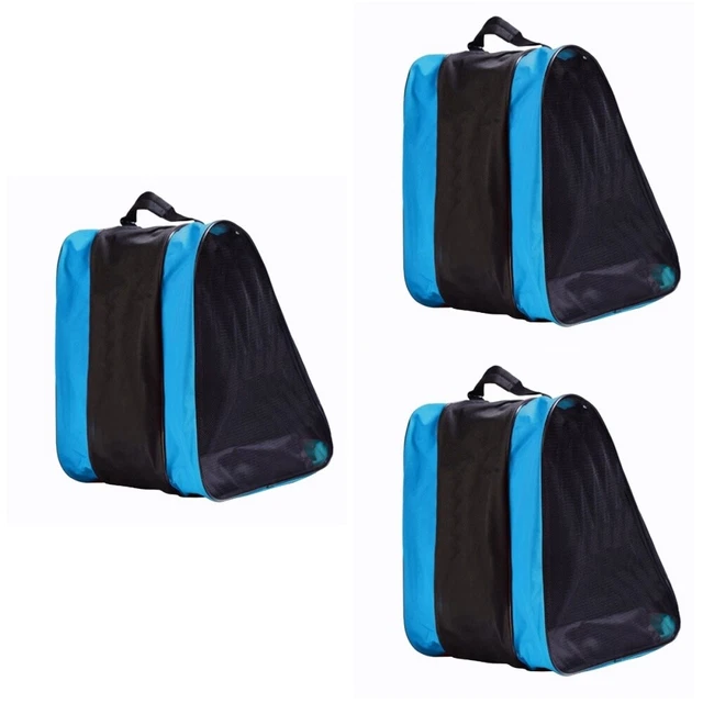 Mesh Net Rollschuh-Tasche Scooter-Tasche Verstellbarer Schultergurt Handtasche