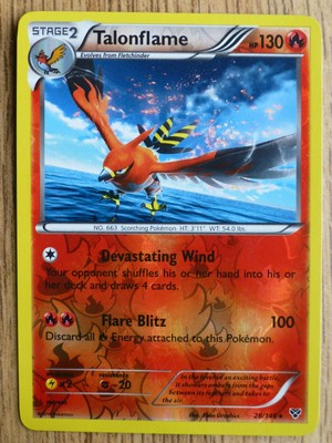 Pokemon Talonflame Xy 28 146 Holo Ita No Charizard Shining Eur 2 Picclick It