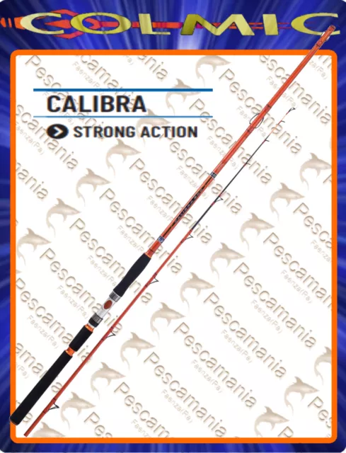 Canne à Pêche Carbone Colmic Calibra MT 3.00 70-300gr. Bateau Pêche Bolentino