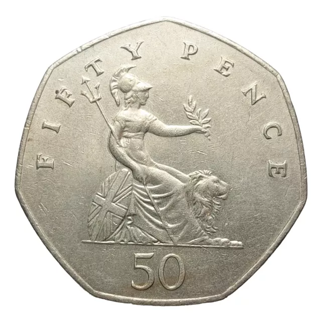 Great Britain 50 Pence 1983 Coin Elizabeth II X142