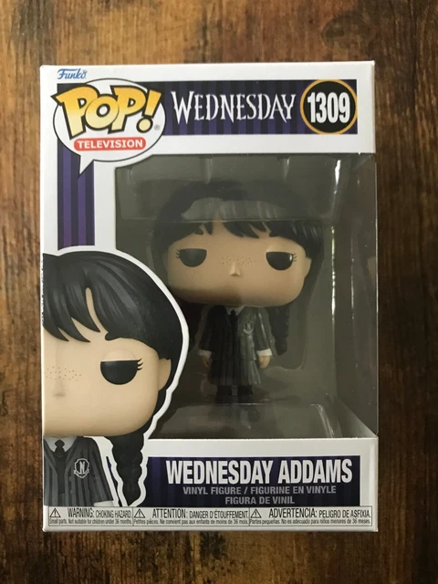 Wednesday Addams Funko Pop #1309, Addams Family, Netflix, Comes w/ Protector!