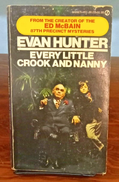 EVAN HUNTER Every Little Crook and Nanny 1974 1ère édition de poche