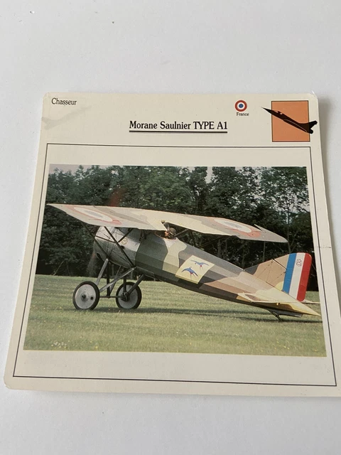 Carte Collection Chasseur Morane Saulnier TYPE A1