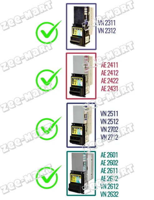 MEI MARS VN AE SERIES 2000 Bill Validator/Bill Acceptor Belt Kit - 5.2 mm 2