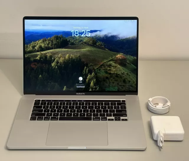 Apple MacBook Pro 16 2019 i7 2,6Ghz 16GB RAM 512GB SSD Radeon Pro 5300M Silver