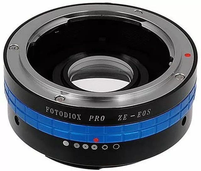 Fotodiox Pro Lens Adapter Mamiya 35mm (ZE) SLR Lens to Canon EOS (EF, EF-S) Body
