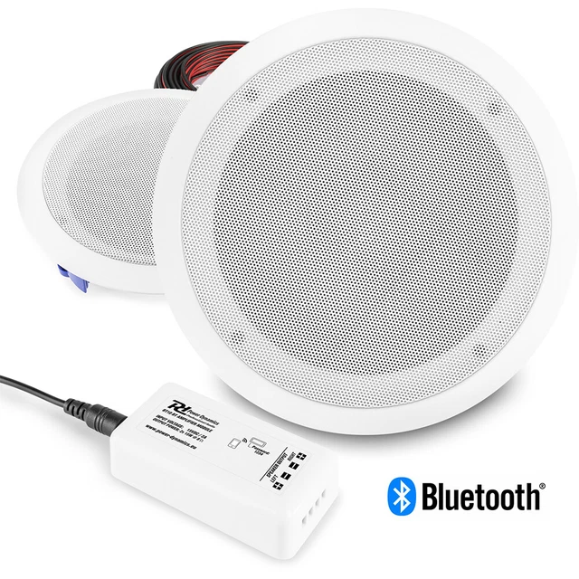BATHROOM AND KITCHEN InCeiling Speakers with Bluetooth Amplifier