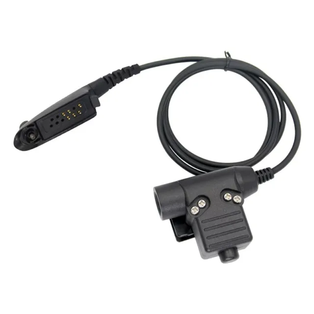 Tactical Headset U94 PTT Adapter for Motorola GP140 GP320 GP328 GP338 GP340 U94