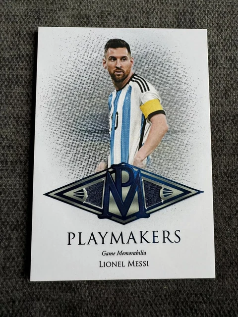 Carte Lionel Messi Futera Unique 2023 - Notée PSA 10, édition /69, Football