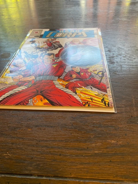 THE HARD CORPS 1 JIM LEE GOLD RETAILER VARIANT Valiant Image Harbinger Solar Rai 3