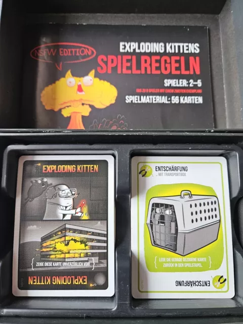 Exploding Kittens NSFW Edition Deutsch