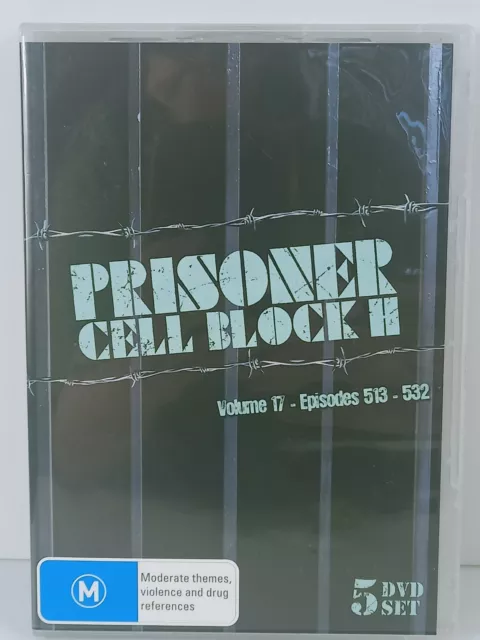 PRISONER CELL BLOCK H Volume 17 Episodes 513-532 Region 0 DVD 5 Disc Set LikeNEW
